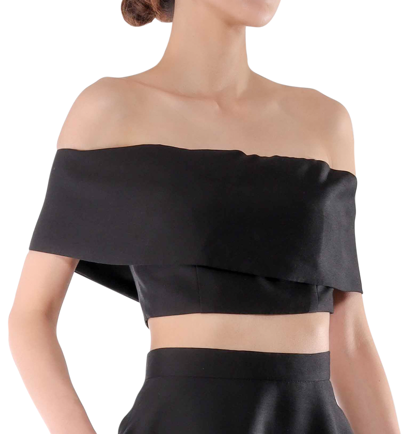 Old Money Collection - Silky cropped top